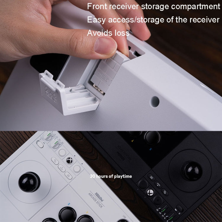 8Bitdo Wireless 2.4G Arcade Stick For Xbox Series X / S / Xbox One / Windows 10(Black) - Gamepad by 8BitDo | Online Shopping South Africa | PMC TechLife | Buy Now Pay Later Mobicred