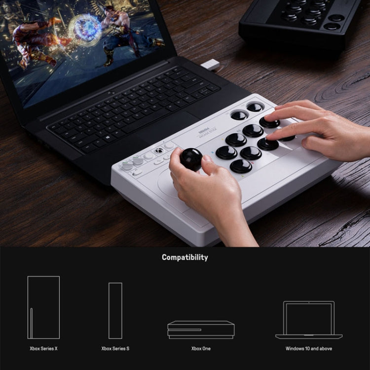 8Bitdo Wireless 2.4G Arcade Stick For Xbox Series X / S / Xbox One / Windows 10(Black) - Gamepad by 8BitDo | Online Shopping South Africa | PMC TechLife | Buy Now Pay Later Mobicred