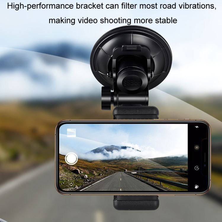 Car Suction Cup Mobile Phone Navigation Live Broadcast Shooting Bracket, Specification: With Bluetooth - Car Holders by PMC Jewellery | Online Shopping South Africa | PMC Jewellery | Buy Now Pay Later Mobicred