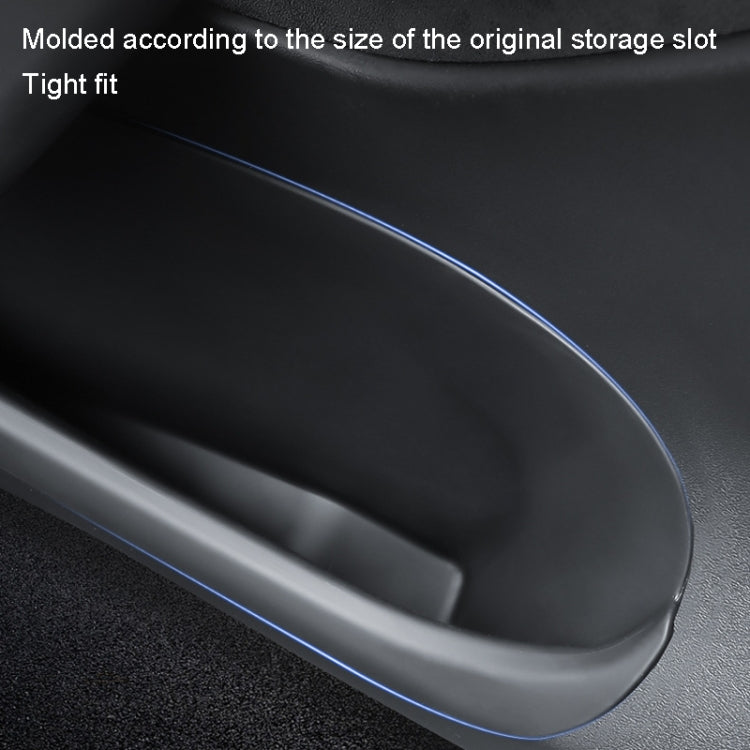 2pcs /Set For Tesla Model Y Front Door Car Door Storage Box Storage Accessories - Stowing Tidying by PMC Jewellery | Online Shopping South Africa | PMC Jewellery | Buy Now Pay Later Mobicred