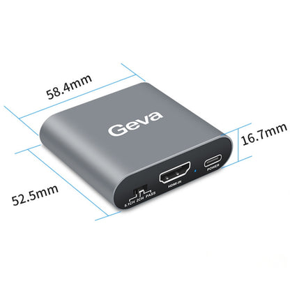 Geva SEP02 4K HDMI Audio Splitter 5.1 Optical Converter - Splitter by Geva | Online Shopping South Africa | PMC Jewellery