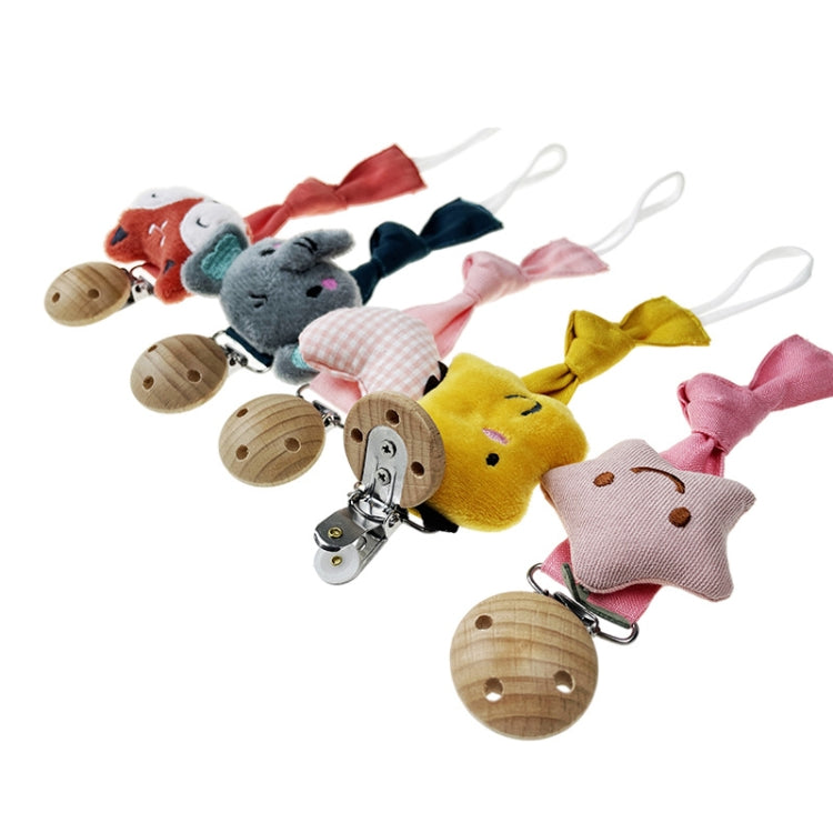 Animal Head Pacifier Chain Newborn Pacifier Clip, Style: Giraffe - Cups & Silicone Nipple by PMC Jewellery | Online Shopping South Africa | PMC Jewellery | Buy Now Pay Later Mobicred