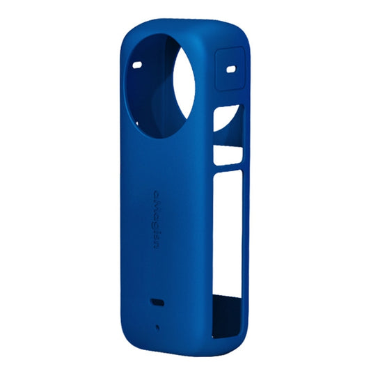 For Insta360 X3 AMagisn Body Silicone Protective Cover, Style: Body Case (Blue) - Case & Bags by aMagisn | Online Shopping South Africa | PMC Jewellery | Buy Now Pay Later Mobicred