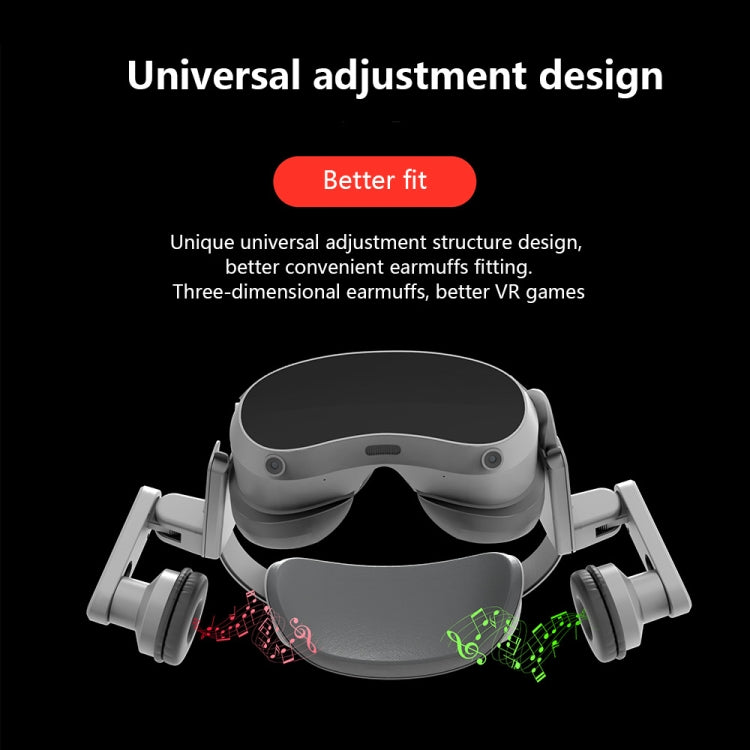 For PICO 4 / PICO 4 PRO Headset Audio Earmuffs Anti-interference VR Accessories P2 - VR Accessories by PMC TechLife | Online Shopping South Africa | PMC TechLife | Buy Now Pay Later Mobicred
