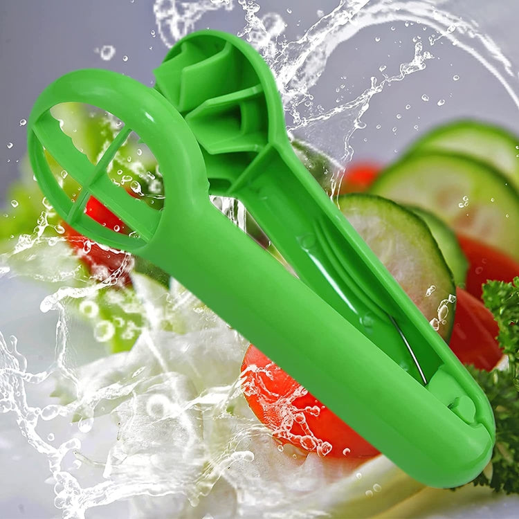 Grape Slicer Convenient Household Blueberry Strawberry Slicer Kitchen Tools(Green) - Cutter & Peeler by PMC Jewellery | Online Shopping South Africa | PMC Jewellery