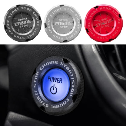 Car Motorcycle One-button Start Button Ignition Switch Rotating Protective Cover(Black) - Decoration Rings by PMC Jewellery | Online Shopping South Africa | PMC Jewellery | Buy Now Pay Later Mobicred