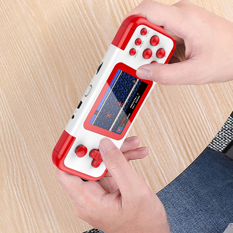 A12 3.0-Inch HD Colorful Screen Retro Handheld Game Console With 666 Built-In Games, Model: Double Red White - Pocket Console by PMC Jewellery | Online Shopping South Africa | PMC Jewellery | Buy Now Pay Later Mobicred