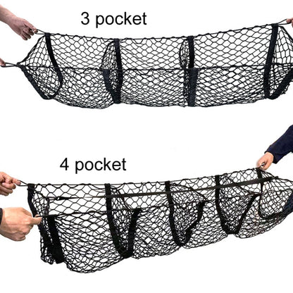 Pickup Truck Three-dimensional Net Bag Off-road Vehicle Trunk Luggage Net Bag, Size: 120x30cm(Four Pocket) - Stowing Tidying by PMC Jewellery | Online Shopping South Africa | PMC Jewellery | Buy Now Pay Later Mobicred