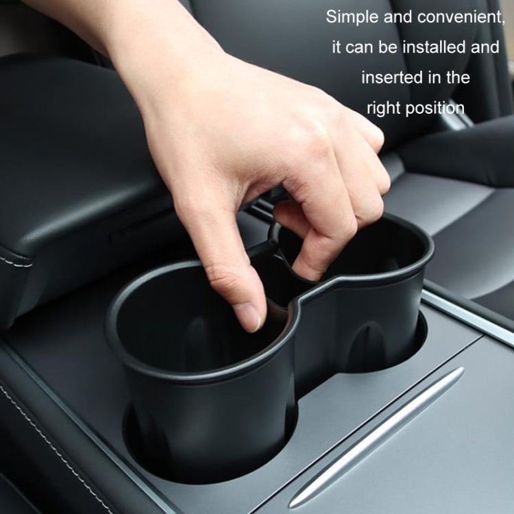 For Tesla Model 3/Y Central Control Instrument Panel Water Cup Limiter Water Cup Holder(Black) - Stowing Tidying by PMC Jewellery | Online Shopping South Africa | PMC Jewellery | Buy Now Pay Later Mobicred