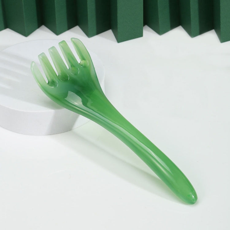 Five Claws Massager Meridian Stress Reducing Massage Comb(Green) - free shipping - PMC TechLife - Order now!