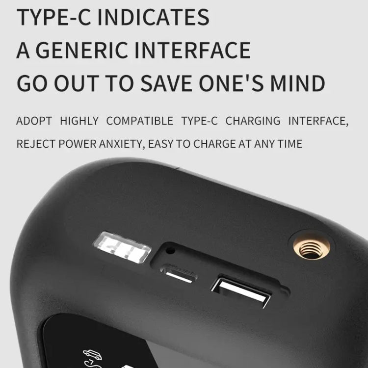 Multifunctional Portable Car Electric Wireless Tire Inflator Pump(Mechanical Button) - Inflatable Pump by PMC TechLife | Online Shopping South Africa | PMC TechLife