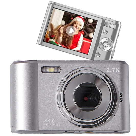 2.4-inch TFT Color Screen HD Digital Camera Portable Travel 8X Zoom Smart Camera(Silver Standard) - Children Cameras by PMC Jewellery | Online Shopping South Africa | PMC Jewellery | Buy Now Pay Later Mobicred