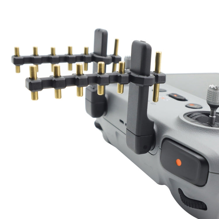 For DJI Air 3/Mini 4 Pro Drone RC 2 Remote Controller Yagi Antenna Signal Booster(Black) -  by PMC TechLife | Online Shopping South Africa | PMC TechLife | Buy Now Pay Later Mobicred