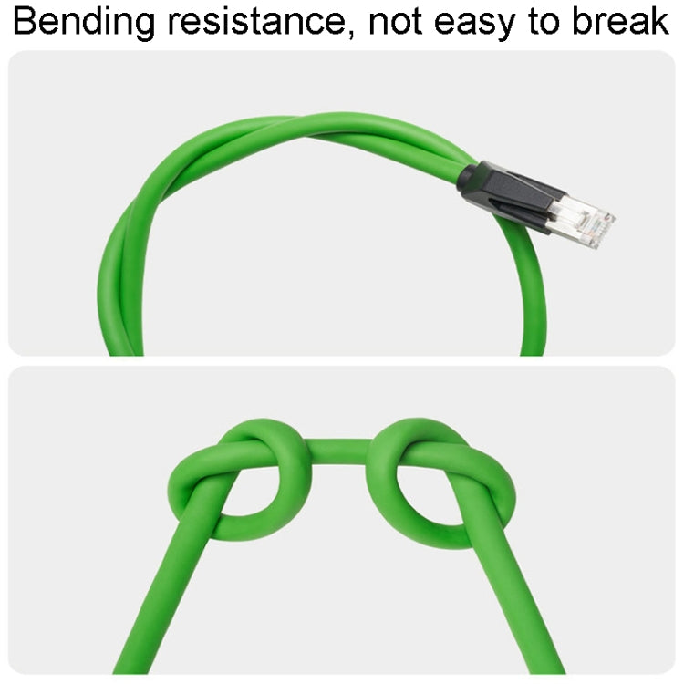 5m CAT6 Double Shielded Gigabit Industrial Cable Vibration-Resistant And Highly Flexible Drag Chain Cable - Lan Cable and Tools by PMC TechLife | Online Shopping South Africa | PMC TechLife