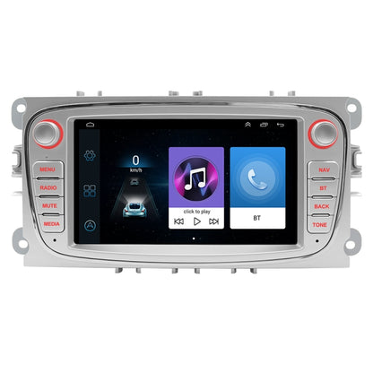 For Ford Focus 7 Inch HD Android Navigation Bluetooth RDS Radio, Size: 2+64G(Silver) - Car MP3 & MP4 & MP5 by PMC Jewellery | Online Shopping South Africa | PMC Jewellery | Buy Now Pay Later Mobicred