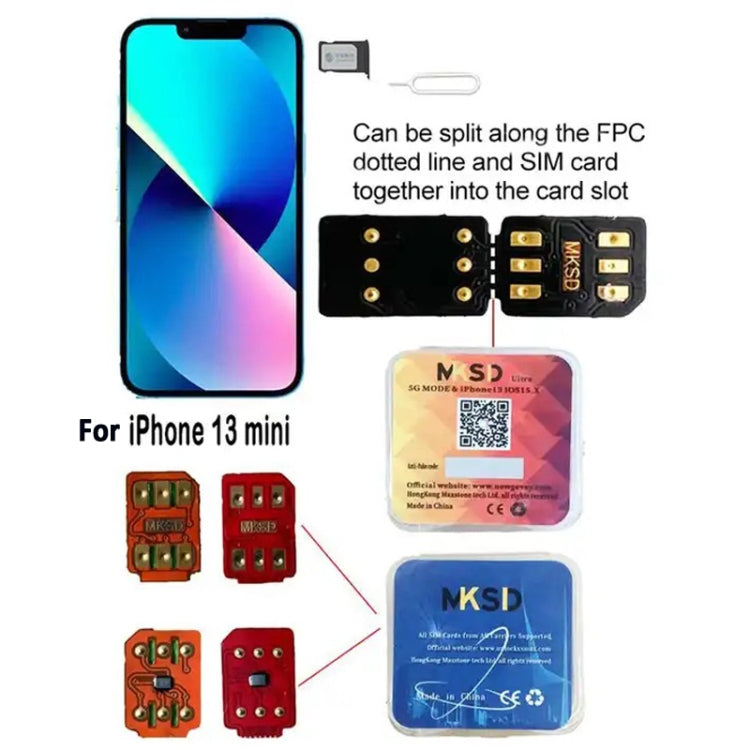 MKSD Ultra 5G Unlock Sim Card for iPhone Series - Unlock SIM Card by MKSD | Online Shopping South Africa | PMC TechLife | Buy Now Pay Later Mobicred