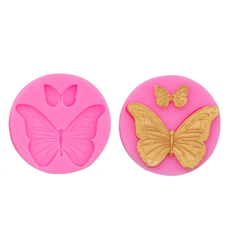 Butterfly Silicone Mold Fondant Chocolate Cake Decoration Mold Epoxy Brickearth Plaster Molds(NO.2 A685) - Food Molds by PMC Jewellery | Online Shopping South Africa | PMC Jewellery