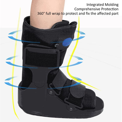 Tall Orthopedic Walking Boot Ankle Fracture Fixation Brace With Gas Bag, Size: XL 45-48 - Corrector by PMC Jewellery | Online Shopping South Africa | PMC Jewellery