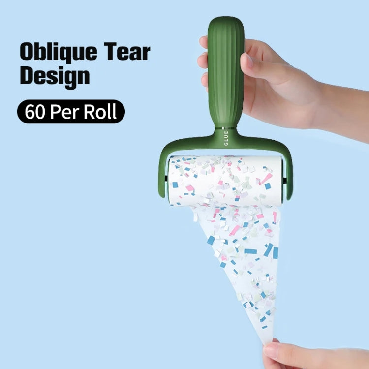 Pet Hair Adhesive Coat Remover Roller Brush(Pearl White) - Sponges, Cloths & Brushes by PMc TechLife | Online Shopping South Africa | PMc TechLife | Buy Now Pay Later Mobicred