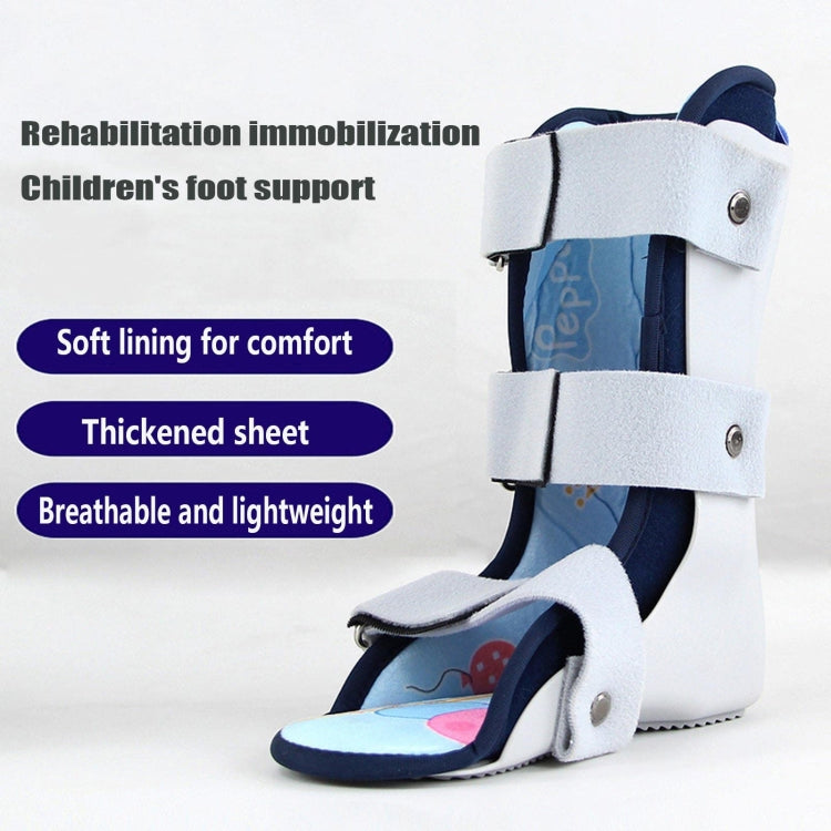 Children Ankle Fixed Brace Calf Fracture Protective Gear Bone Rehabilitation Support, Size: M(Right) - Corrector by PMC Jewellery | Online Shopping South Africa | PMC Jewellery