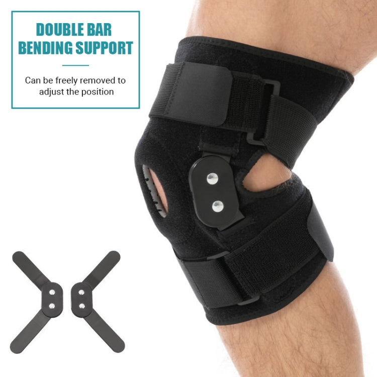 Adjustable Knee Support Ortopedic Joint Pain Meniscus Tear Injury Sports Knee Pads(Black) - Sports Safety by PMC Jewellery | Online Shopping South Africa | PMC Jewellery