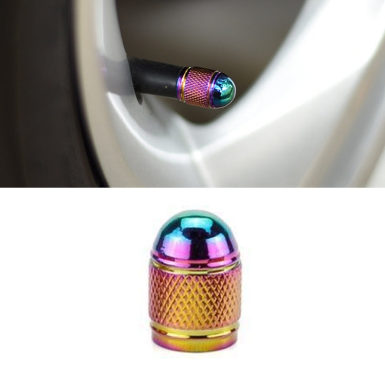 Car Bicycle Tire Aluminum Alloy Dustproof Valve Cap(Bullet Style) - Tire Valve Caps by PMC Jewellery | Online Shopping South Africa | PMC Jewellery | Buy Now Pay Later Mobicred