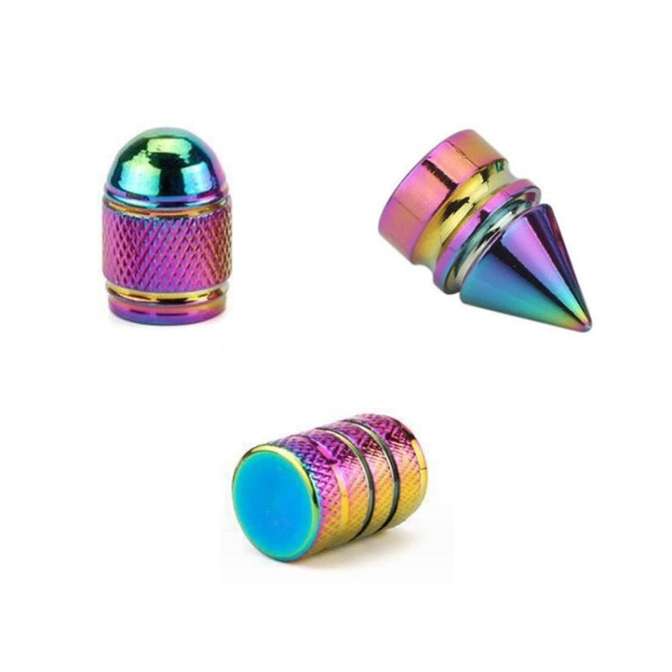 Car Bicycle Tire Aluminum Alloy Dustproof Valve Cap(Tapered Style) - Tire Valve Caps by PMC Jewellery | Online Shopping South Africa | PMC Jewellery | Buy Now Pay Later Mobicred