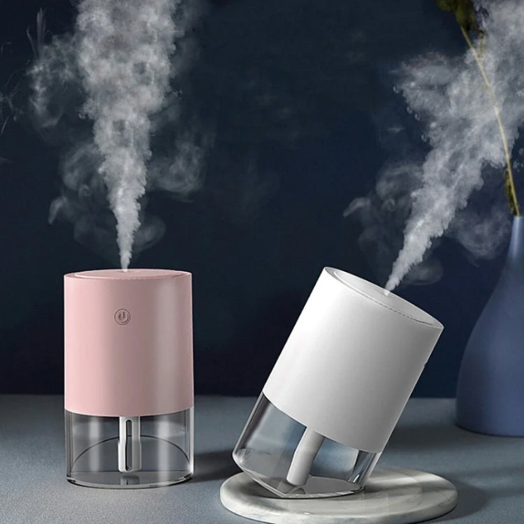 350ml Ultrasonic Air Humidifier Mini Angle Adjustment Car Air Purifier, Spec: USB Plug Pink - free shipping - PMC TechLife - Order now!