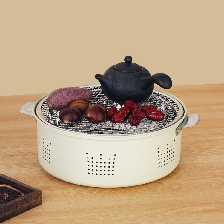 Charcoal Grill Stainless Steel Outdoor Camping Cooking Tea Around The Stove Barbecue Stove, Spec: Style B - Cookwares & Tablewares by PMC Jewellery | Online Shopping South Africa | PMC Jewellery