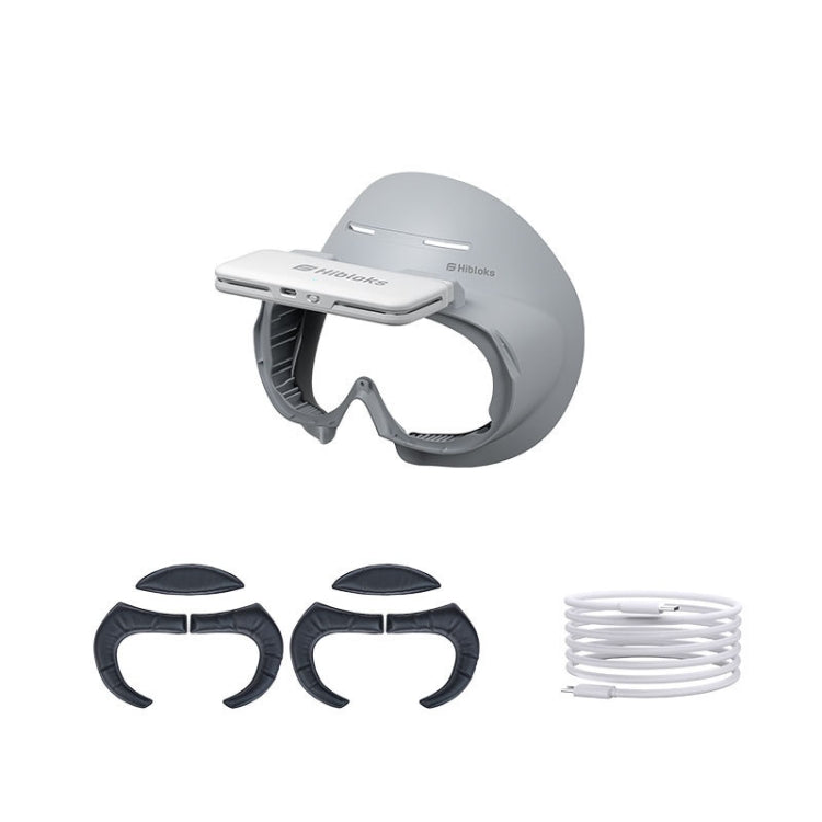For PICO 4 Hibloks VR Glasses Face Cushion Protector Pad With Fan, Spec: 2pcs PU Cotton - free shipping - PMC TechLife - Order now!