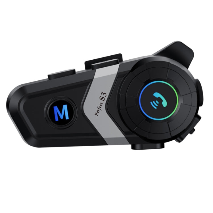 S3 Motorcycle Helmet Bluetooth Headset For Full and Half Helmets(Silver) - Motorcycle Walkie Talkie by PMC TechLife | Online Shopping South Africa | PMC TechLife | Buy Now Pay Later Mobicred