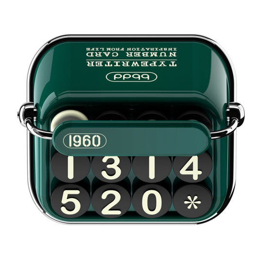 Bbdd Vintage Typewriter Temporary Parking License Plate Car Moving Phone Number Plaque(Green) - Parking Card by bbdd | Online Shopping South Africa | PMC Jewellery | Buy Now Pay Later Mobicred