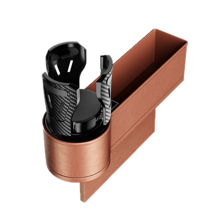 Car Seat Gap Storage Box Car Water Cup Holder Ashtray, Color: Left Brown - Stowing Tidying by PMC Jewellery | Online Shopping South Africa | PMC Jewellery | Buy Now Pay Later Mobicred