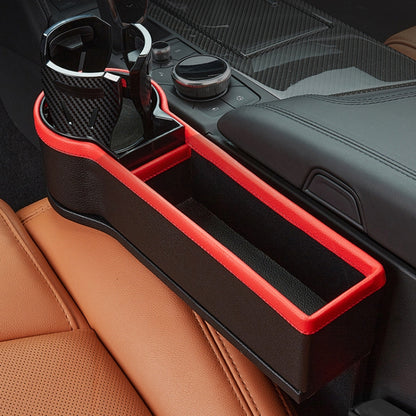 Car Seat Gap Storage Box Car Water Cup Holder Ashtray, Color: Left Brown - Stowing Tidying by PMC Jewellery | Online Shopping South Africa | PMC Jewellery | Buy Now Pay Later Mobicred