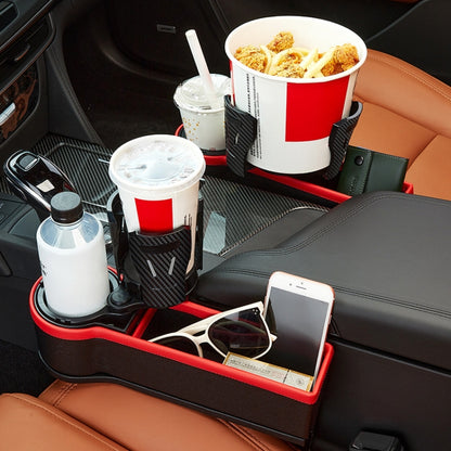 Car Seat Gap Storage Box Car Water Cup Holder Ashtray, Color: Right Beige - Stowing Tidying by PMC Jewellery | Online Shopping South Africa | PMC Jewellery | Buy Now Pay Later Mobicred