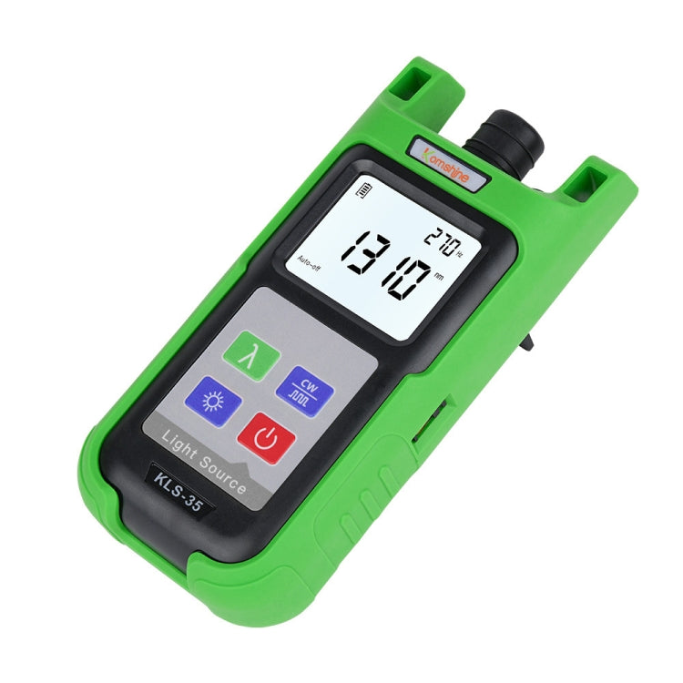 Komshine Handheld Laser Light Source Fiber Tester with LED Backlight, Model: KLS-35-MS - free shipping - PMC TechLife - Order now!