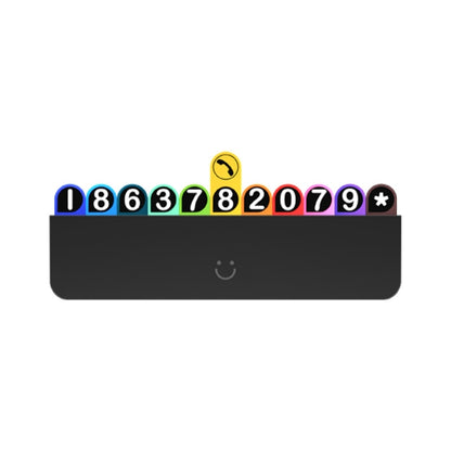 bbdd Temporary Parking License Plate Concealable Car Removal Number Plate(Rainbow Edition) - Parking Card by bbdd | Online Shopping South Africa | PMC Jewellery