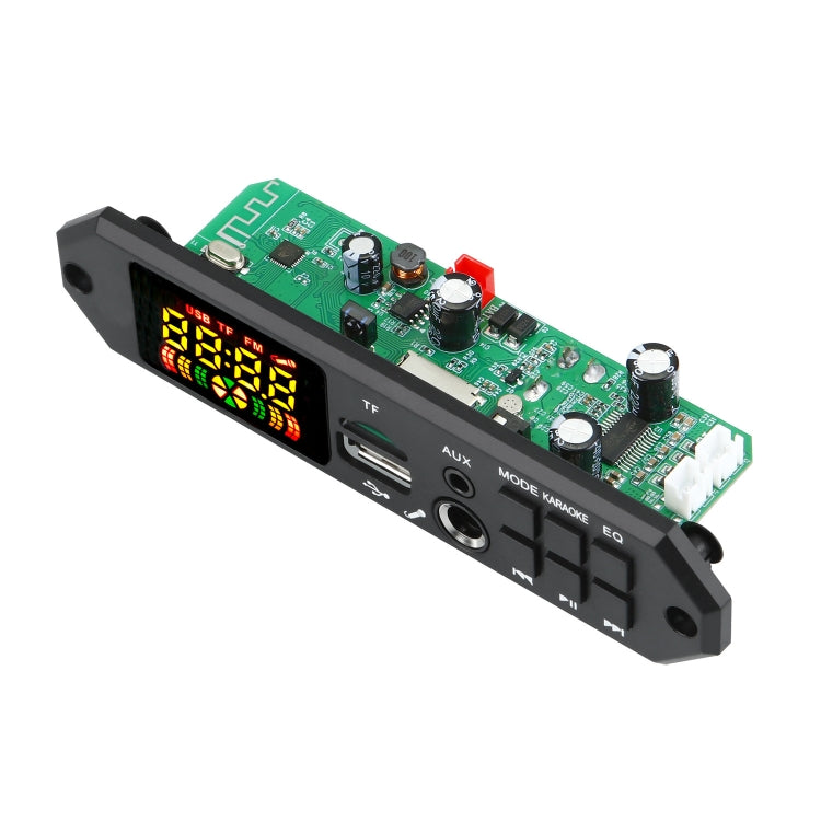 80W 12V Bluetooth MP3 Decoder Board With Power Amplifier Color Screen Call Recording, Model: Small Remote Control - Car MP3 & MP4 & MP5 by PMC Jewellery | Online Shopping South Africa | PMC Jewellery | Buy Now Pay Later Mobicred