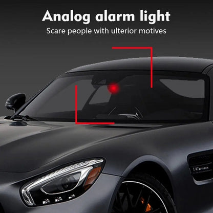 Car Solar Anti-Theft Alarm LED Warning Light With Aromatherapy(Red Light) - Warning Lights by PMC Jewellery | Online Shopping South Africa | PMC Jewellery