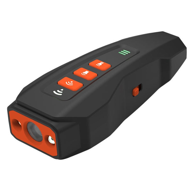 LED Flashing Light Handheld Ultrasonic Bark Arrester Frequency Conversion Dog Training Device(Black+Orange) - Training Aids by PMC Jewellery | Online Shopping South Africa | PMC Jewellery | Buy Now Pay Later Mobicred