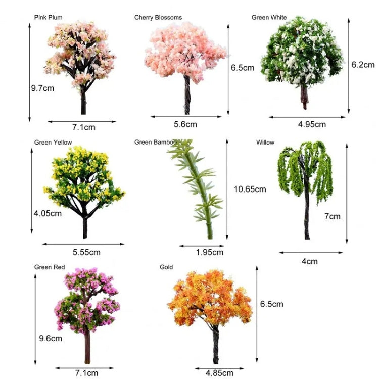 5pcs Micro Landscape Ornaments Simulated Christmas Trees Succulent Accessories Materials, Style: Fragrant Tree - Ornaments by PMC Jewellery | Online Shopping South Africa | PMC Jewellery