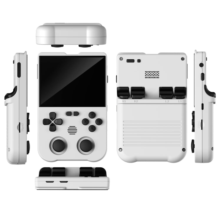 AMPOWN XU10 Handheld Game Console 3.5-Inch IPS Screen Linux System Portable Video Arcade 128G(White) - Pocket Console by AMPOWN | Online Shopping South Africa | PMC Jewellery | Buy Now Pay Later Mobicred