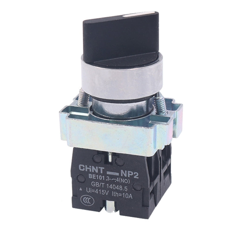 CHINT NP2-BD25 2 Gear Self-locking 1NO+1NC Power Transfer Switch Short Handle Master Knob 22mm - Car Switches by CHINT | Online Shopping South Africa | PMC TechLife | Buy Now Pay Later Mobicred