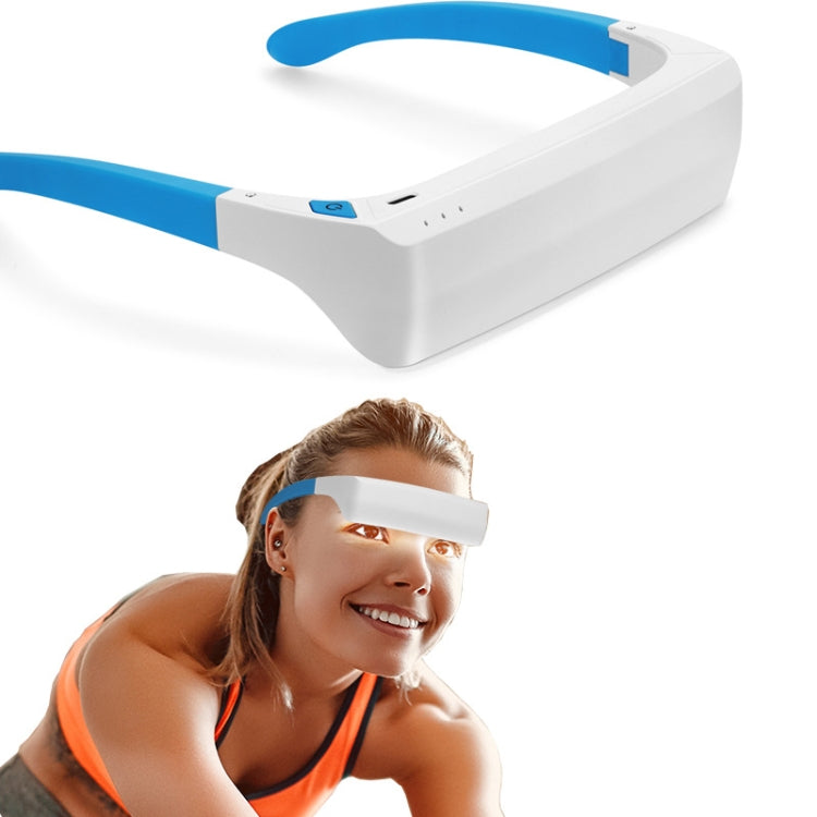 SAD Light Therapy Glasses Wearable UV-Free Blue & White LED Light Therapy Lamp Japanese Version - free shipping - PMC TechLife - Order now!