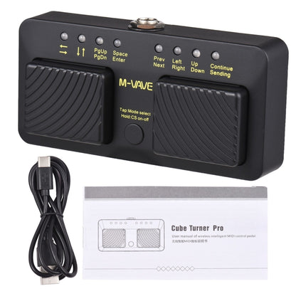 M-VAVE CUBE TURNER PRO Electric Guitar Effect Loop Bluetooth Spectrometer Controller - Guitar Tuner Accessories by M-VAVE | Online Shopping South Africa | PMC Jewellery | Buy Now Pay Later Mobicred