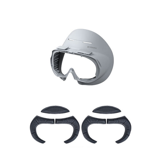 For PICO 4 Hibloks VR Glasses Face Cushion Widened Breathable Protector Pad, Spec: 2pcs PU Cotton - VR Accessories by Hibloks | Online Shopping South Africa | PMC Jewellery | Buy Now Pay Later Mobicred