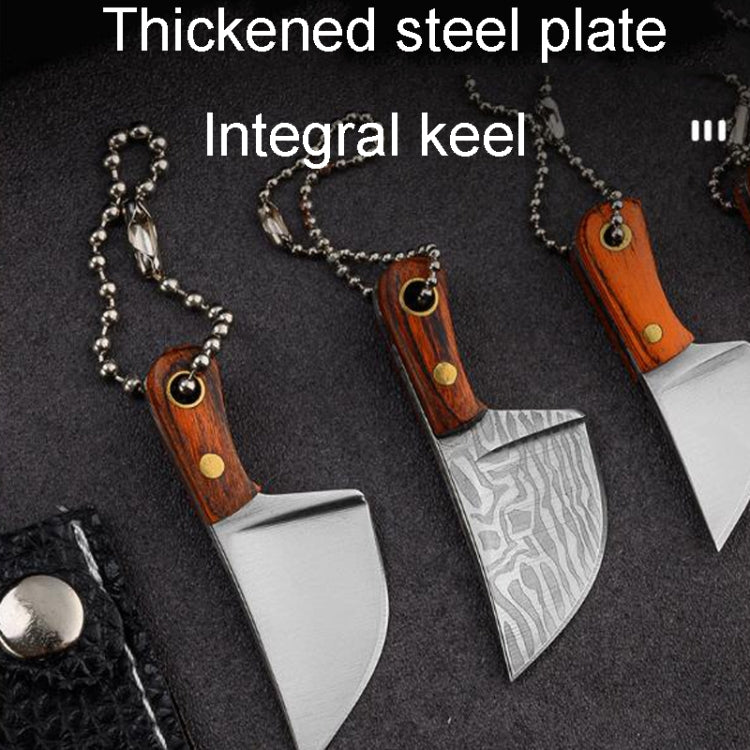 Mini Knife Keychain Portable Removal Express Pendant Accessory With Holster, Model: Kitchen Knife Sanding - Burin &Cutting Knife by PMC TechLife | Online Shopping South Africa | PMC TechLife
