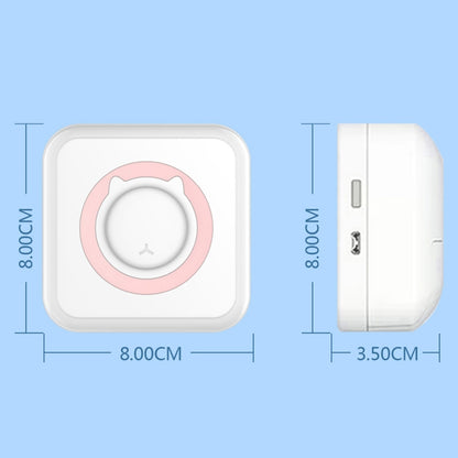 C15 Mini Student Bluetooth Inkless Photo Label Thermal Printer, Spec: Green+5 Stickers+5 Paper - Printer by PMC Jewellery | Online Shopping South Africa | PMC Jewellery | Buy Now Pay Later Mobicred