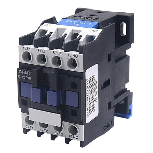 CHNT CJX2-0901 9A 220V Silver Alloy Contacts Multi-Purpose Single-Phase AC Contactor - Relays by CHNT | Online Shopping South Africa | PMC Jewellery | Buy Now Pay Later Mobicred