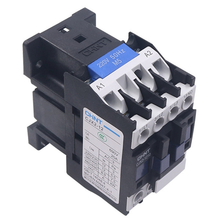 CHNT CJX2-8011 80A 220V Silver Alloy Contacts Multi-Purpose Single-Phase AC Contactor - Relays by CHNT | Online Shopping South Africa | PMC Jewellery | Buy Now Pay Later Mobicred